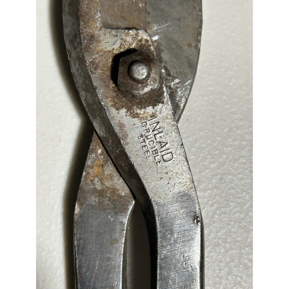 Vintage WISS A-12 Sheers  12” Inch Forged Shears & Lakeside Tin Snips Tools - Picture 5 of 8